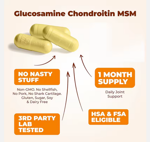 Clinical Dosage Glucosamine and chondroitin for Joint Health