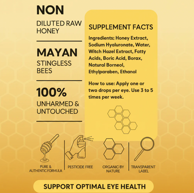 Melipona Honey Eye Drops
